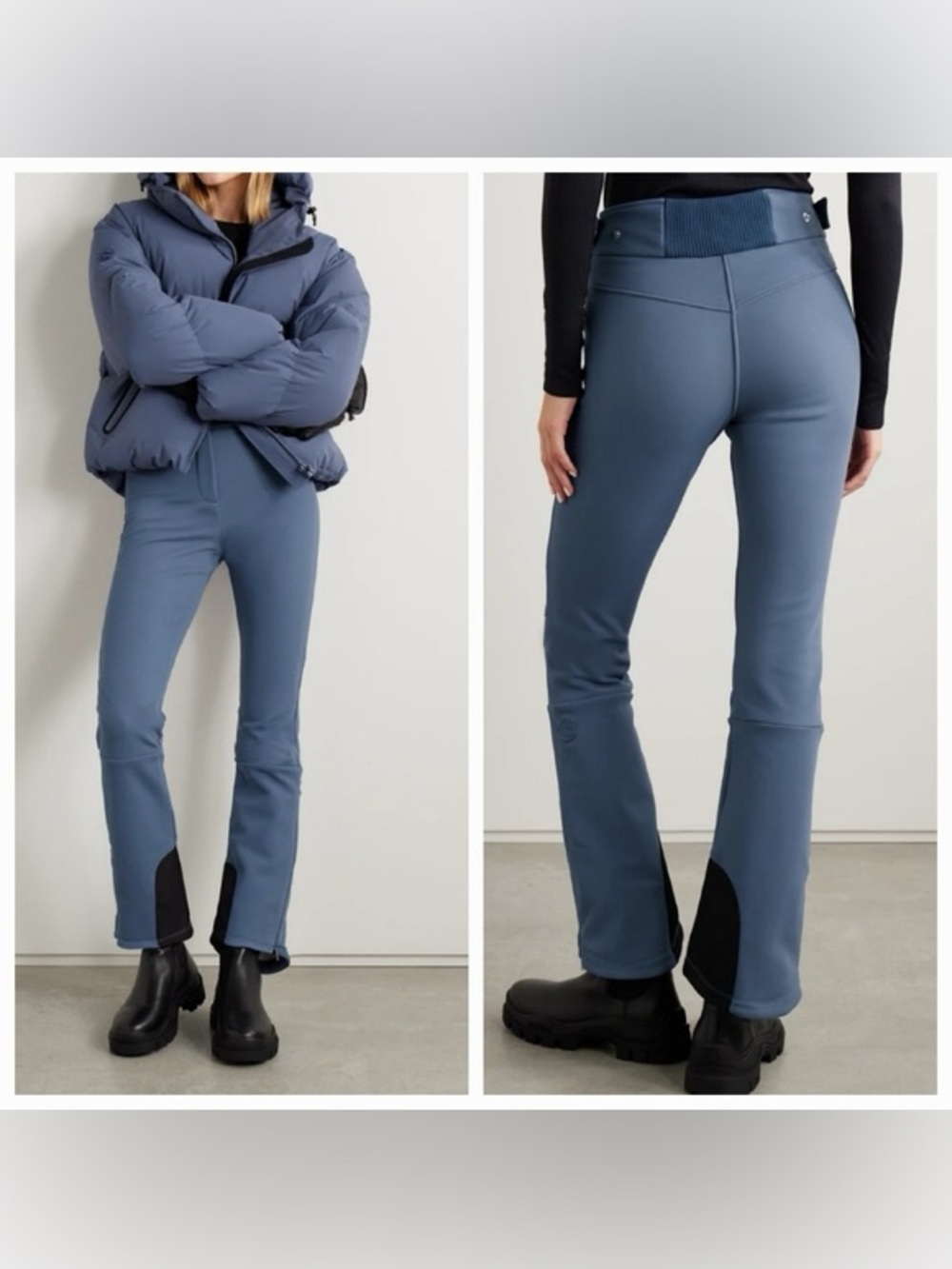 Cordova St Moritz Ski Pants Blue Grey Cordova Saint Moritz Ski Pants Size XS